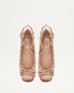 ROCKSTUD SATIN BALLERINA - Image 4
